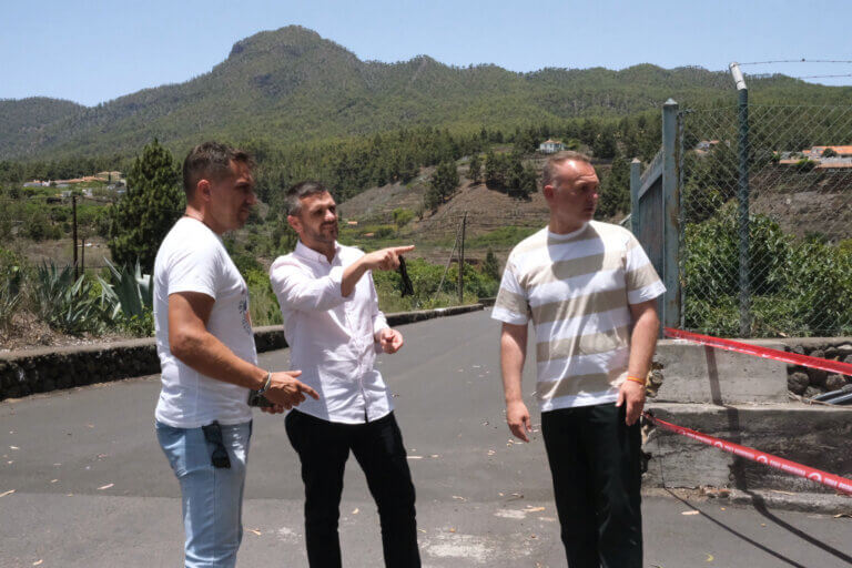 El Paso pone en marcha el tramo espectáculo del Rally Senderos de La Palma