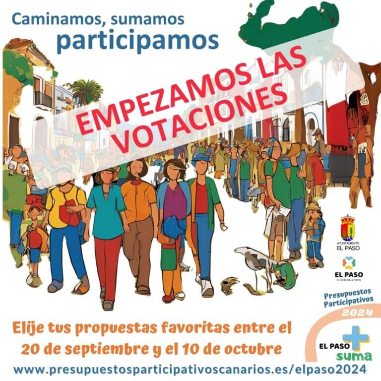 Da comienzo la Fase de Votación de los Presupuestos Participativos de El Paso